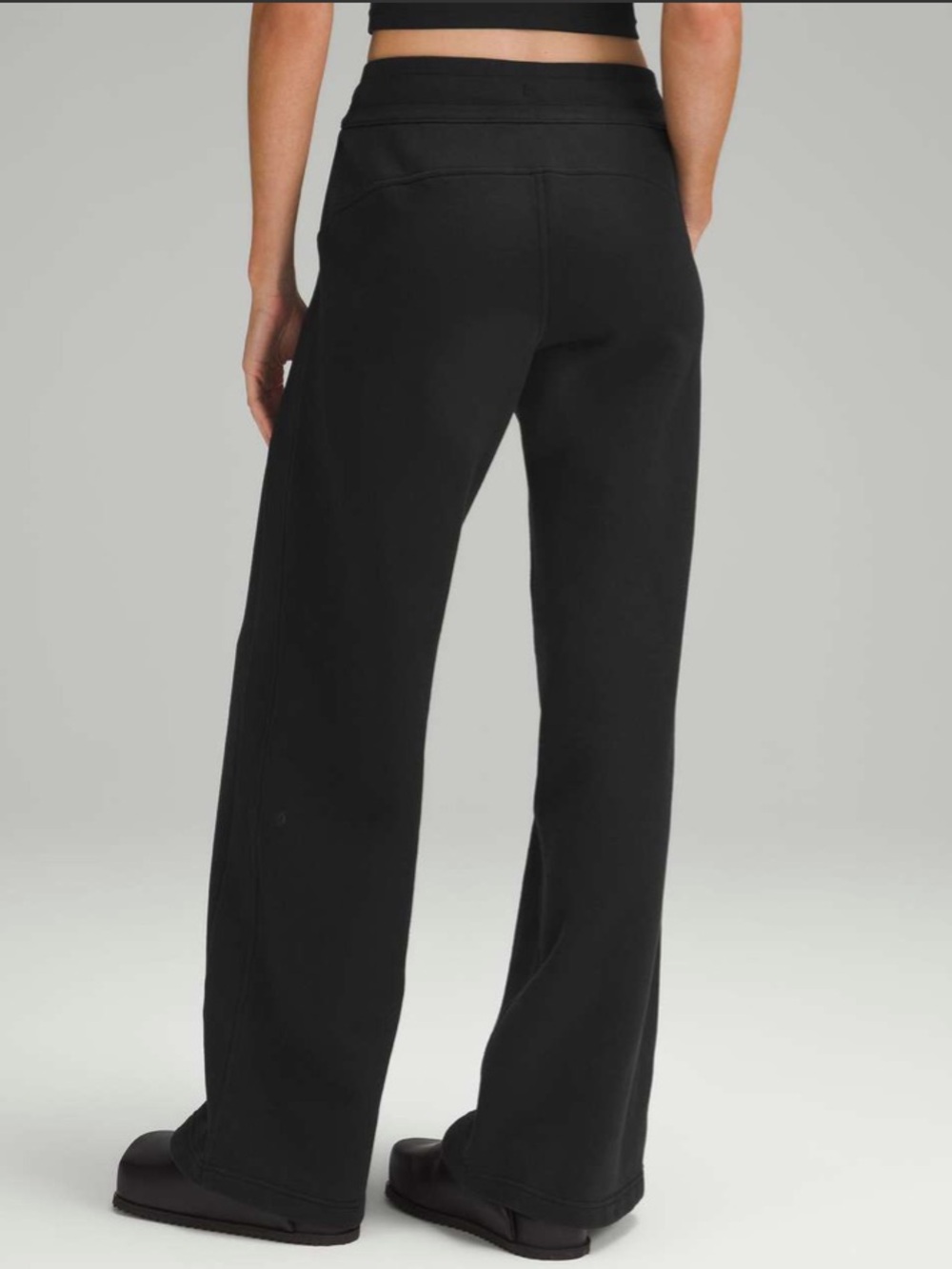 lululemon athletica Scuba Mid-Rise Wide-Leg Pant - Black - Picture 4 of 9